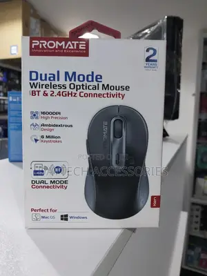 Promate Ken Wireless Mouse; Dual Mode Optical Mouse
