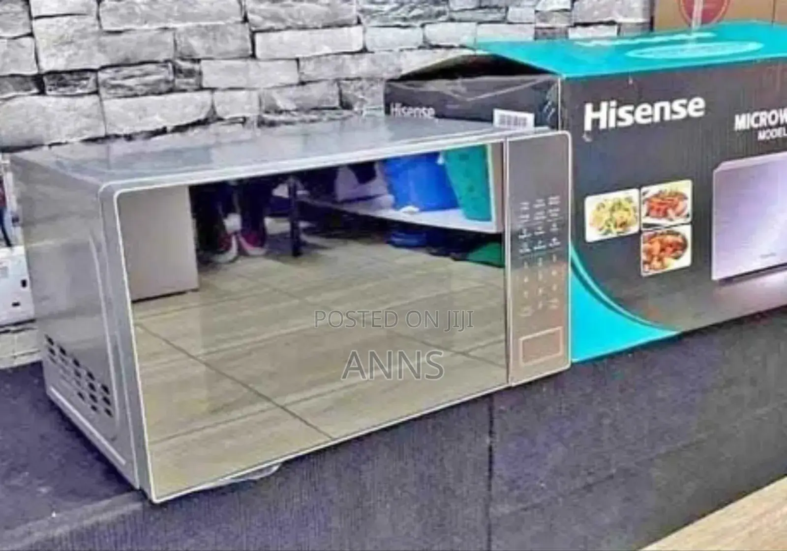 Slver 30 Litres Hisense Digital Microwave #