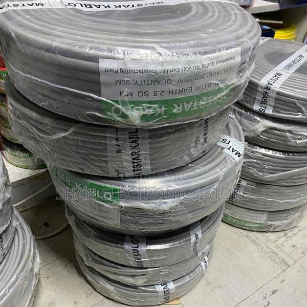 Long~Lasting 2.5mm Twin With Earth Electrical Wiring Cable (90m Roll)