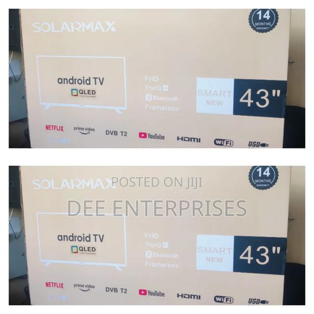 Solarmax 43" Android Qled Smart Tv - thumbnail 3