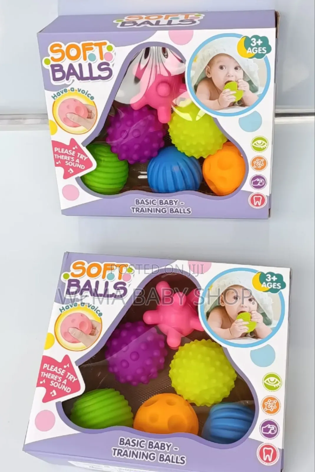 Multi-textured Sensory Balls For Babies.