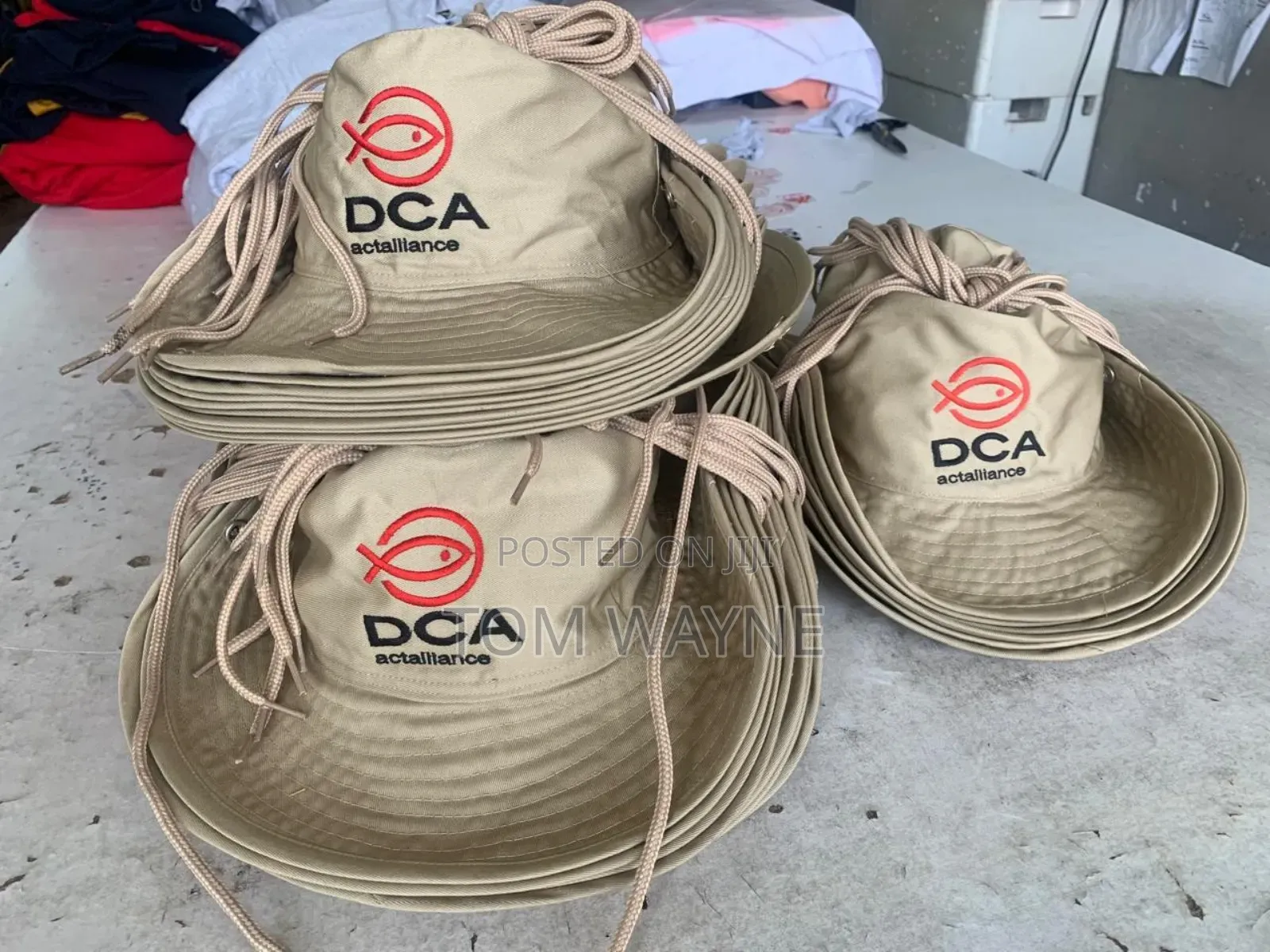 Tourist Safari Hats, Embroidered With Your Logo