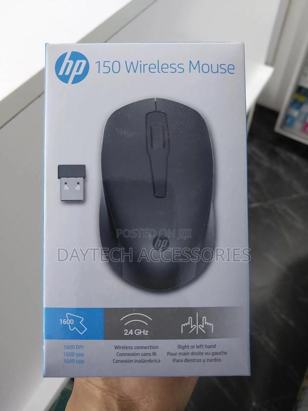 Hp 150 Wireless Mouse (Black) - Up to 10 Month Battery