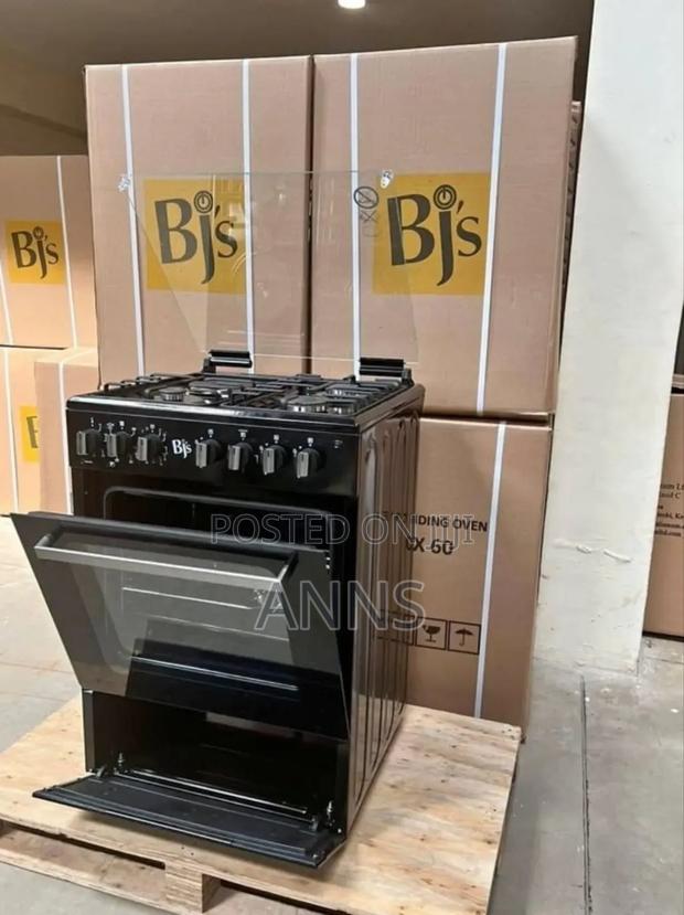 Black BJS Standing Cooker 3g+1e - main view
