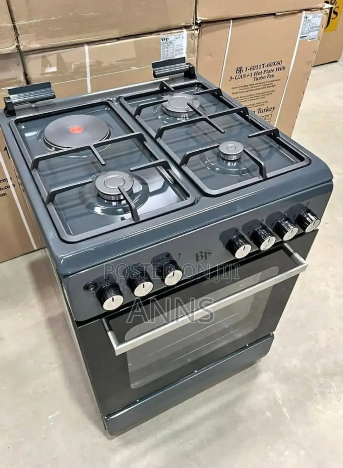 60 by 60 Standing Cooker BJS With Rapid Hotplate