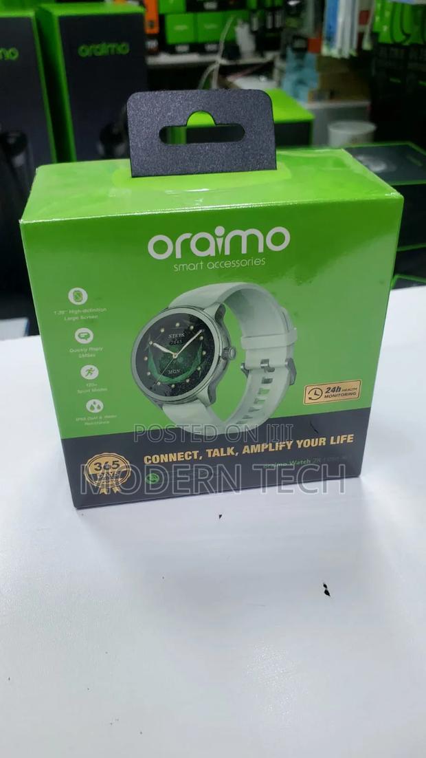 Oraimo Watch 2r Olive 1.39" TFT Ip68 Smart Watch