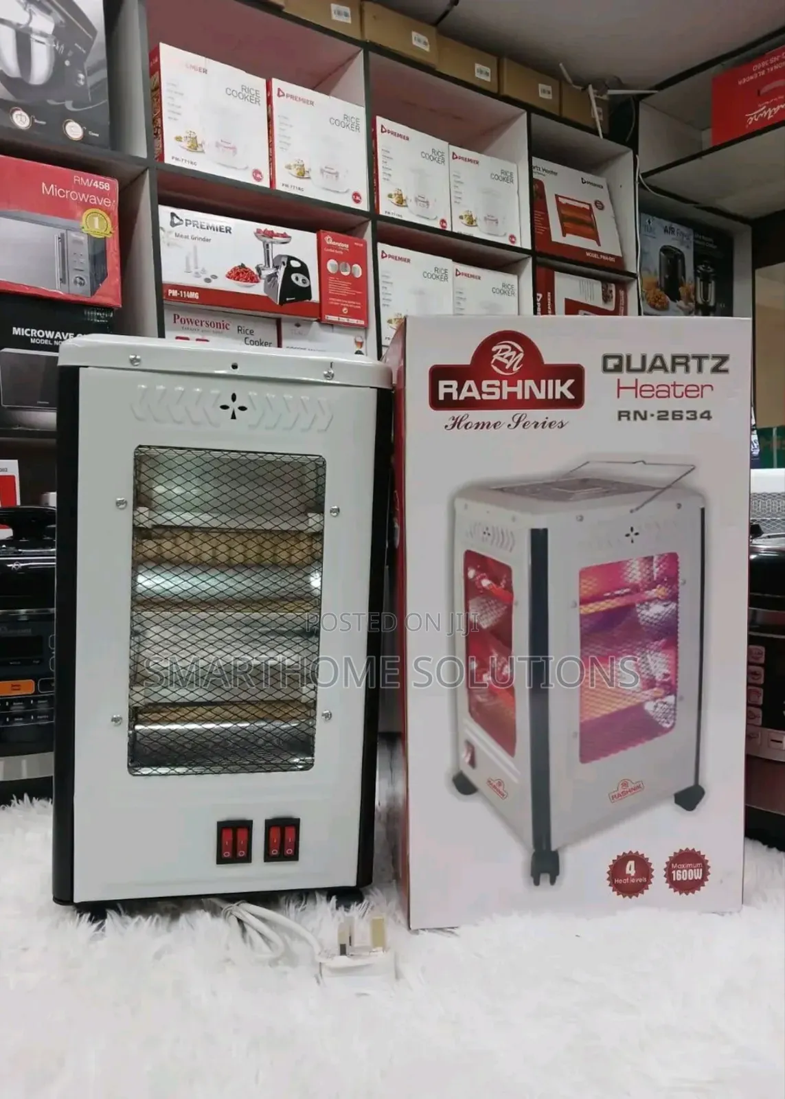Rashnik 4 Sided Free Standing Room Heater