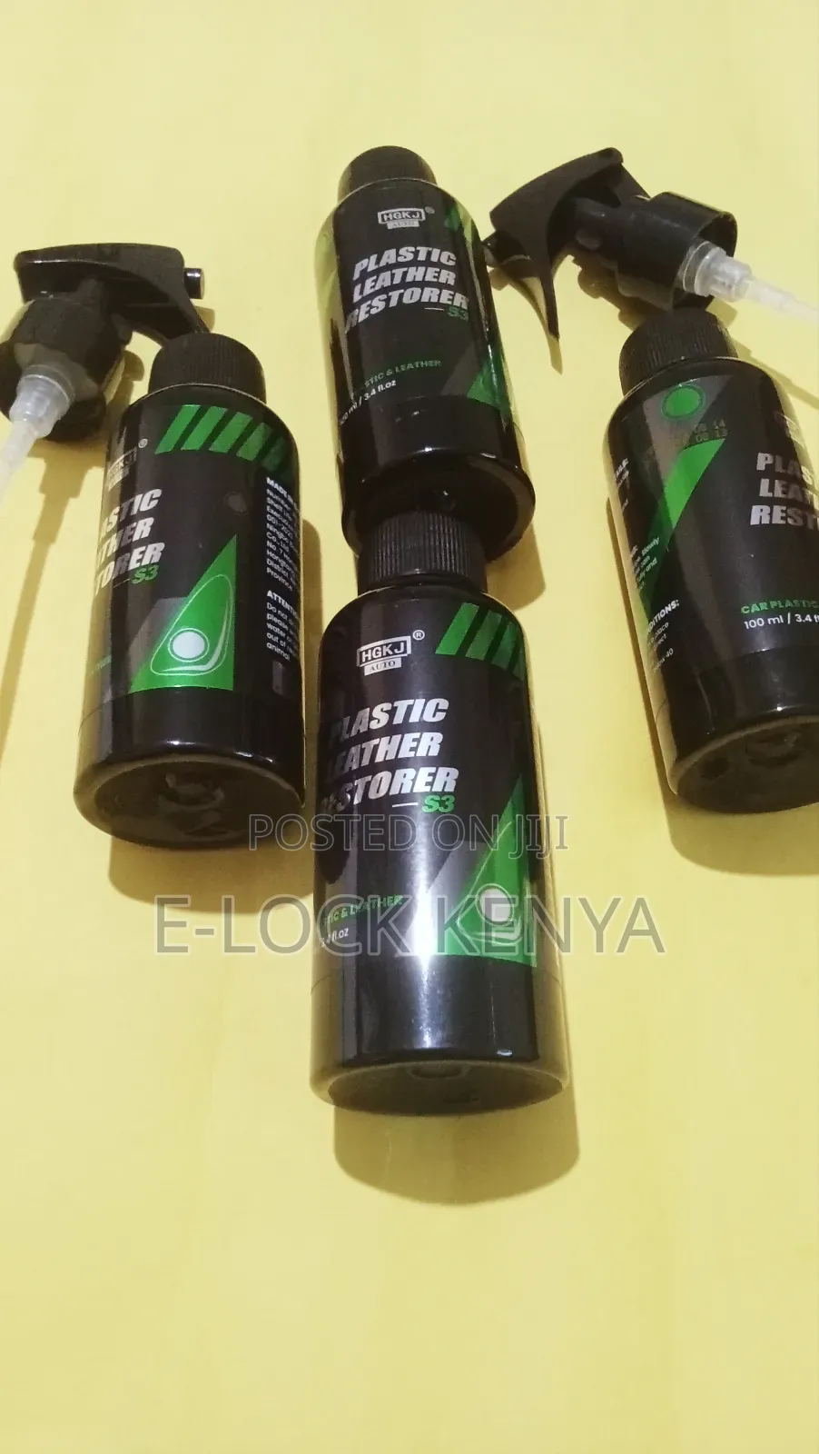 Car Plastic Leather Restorer Spray