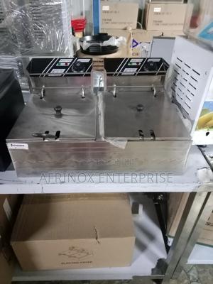 6*6 Litres Capacity, Deep Fryer Electric Powered - thumbnail 2