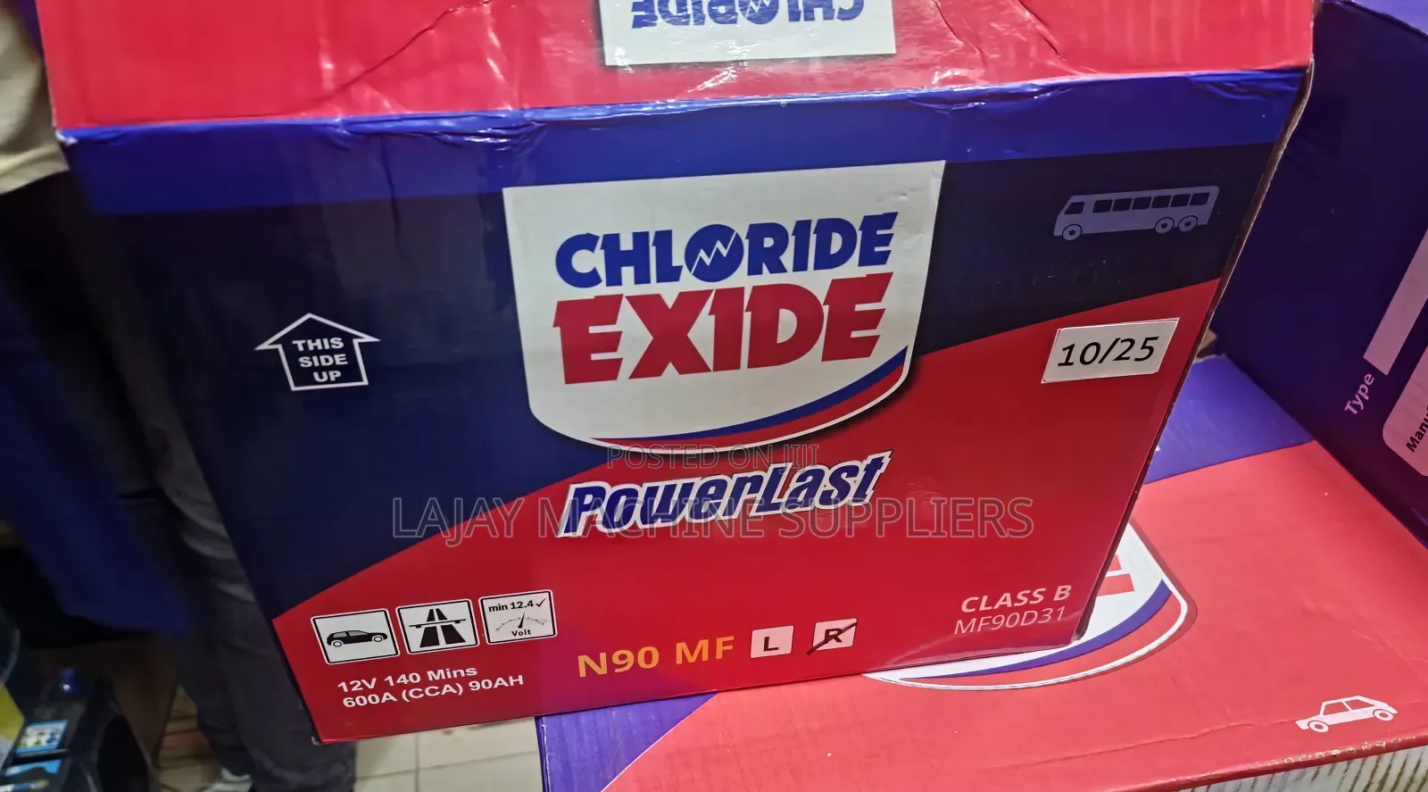 Chloride Exide N90mf