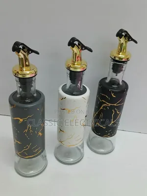 320 Ml Marble Oil Vinegar Bottle