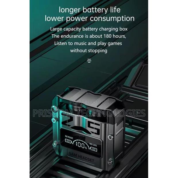 TWS Wireless Headphones Earphones Earbuds Bluetooth Touch Control - thumbnail 3