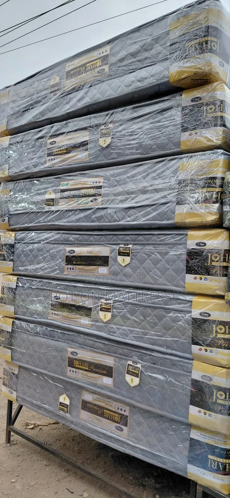 Johari Premium 5yrs Warranty - 5x6 10inch Hd Quilted + Free Delivery
