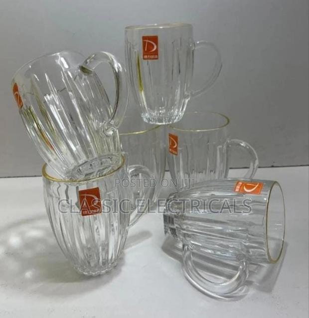 6pcs Borosilicate Glass,Juice Glasses