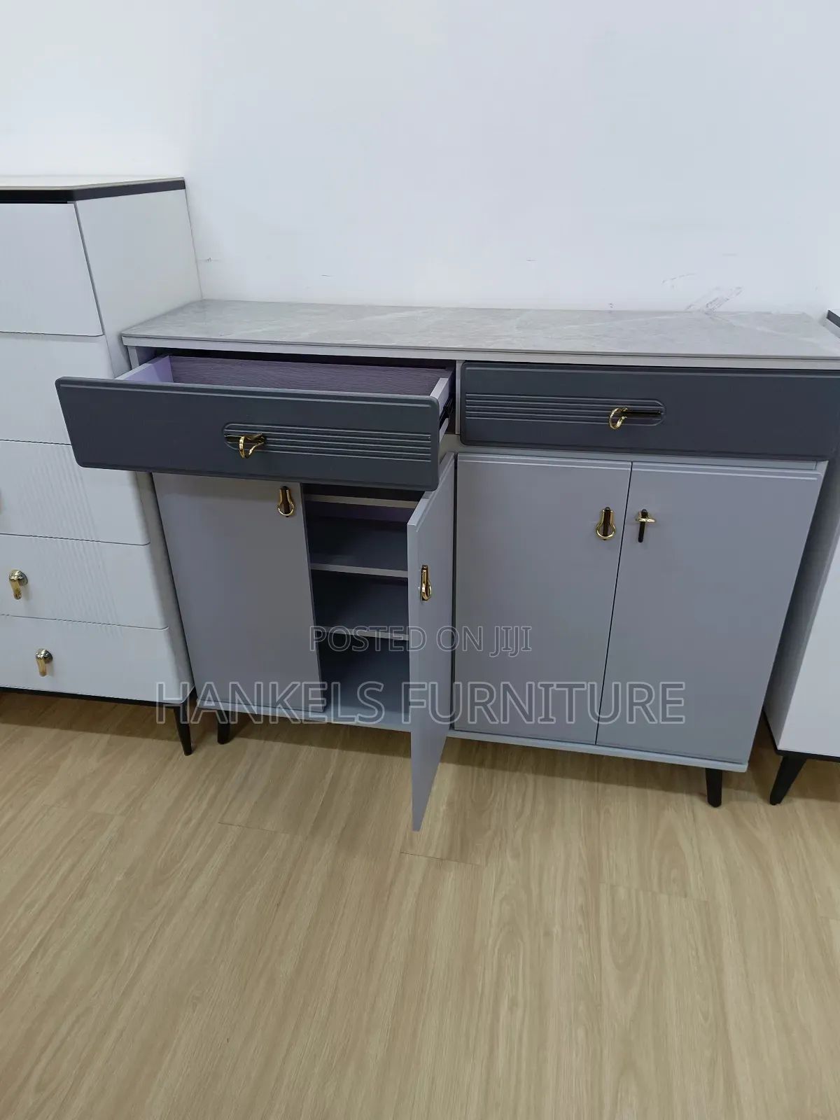 Imported Marble Top Bedroom Side Drawer