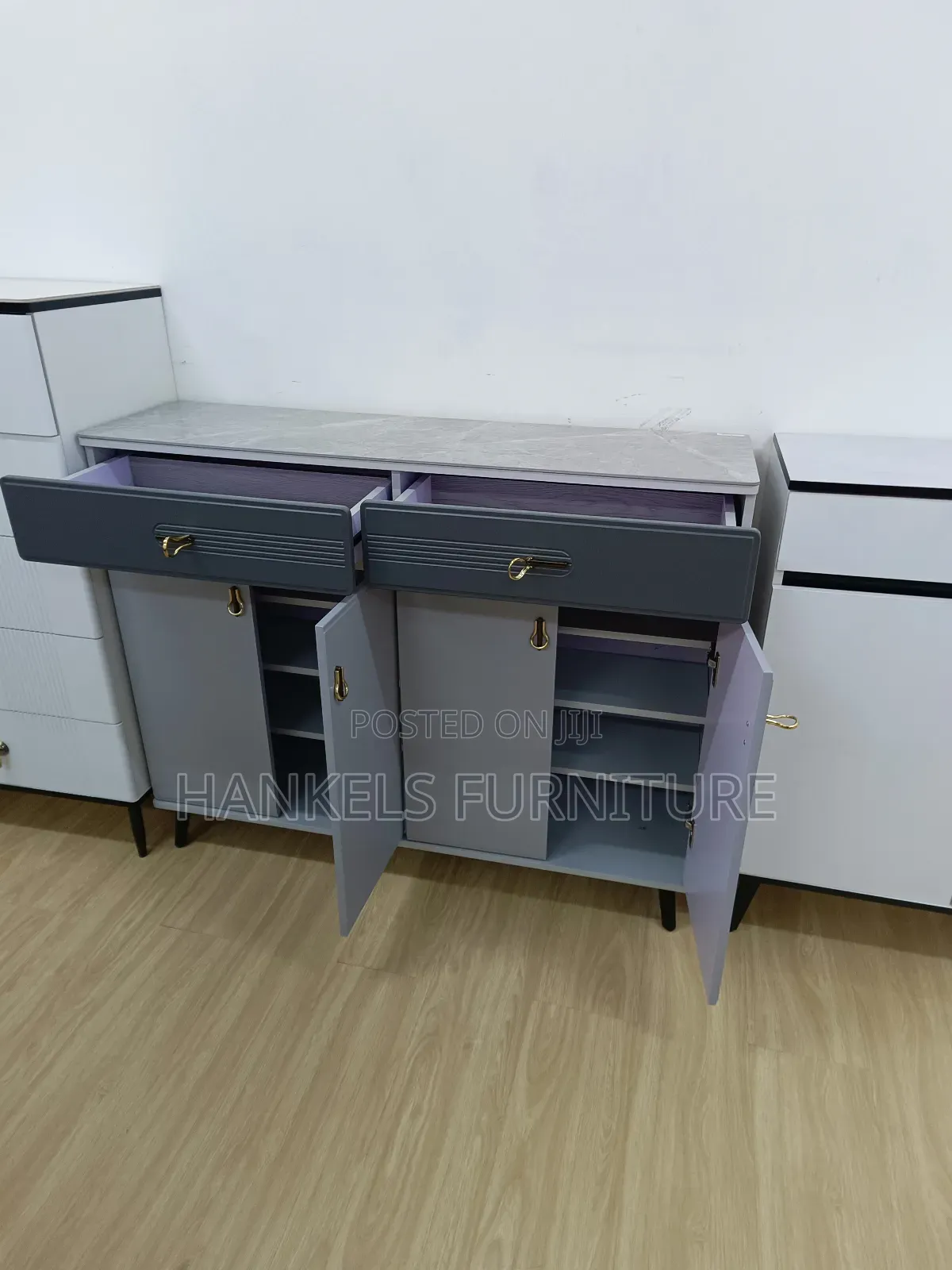 Imported Marble Top Bedroom Side Drawer