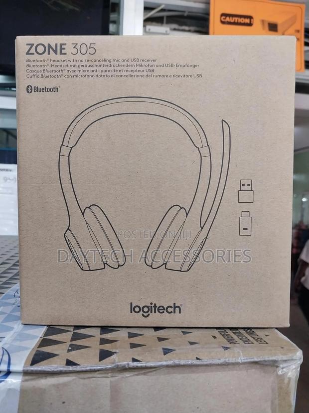 Logitech Zone 305 Business Wireless Bluetooth Headset With Microphone