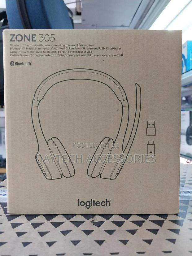 Logitech Zone 305 Business Wireless Bluetooth Headset With Microphone - thumbnail 2