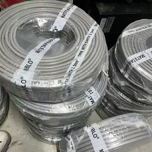 2.5mm Twin and Earth Flat Grey PVC Lighting Electric Cable Full Roll