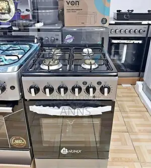Nunix 4 Full Gas Cooker 50 by 55