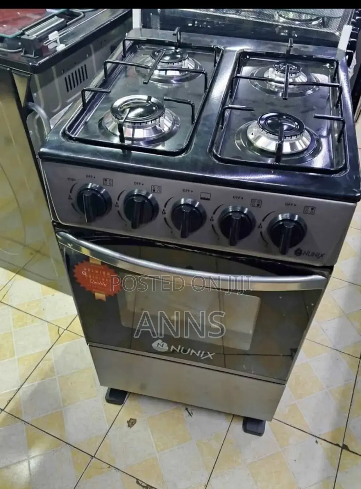 New Model 50 by 55 Standing Cooker With Gas Oven