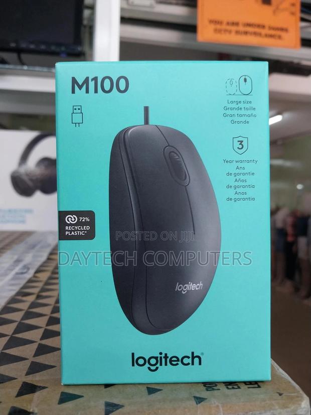 Logitech Usb Optical Mouse – M100 - main view
