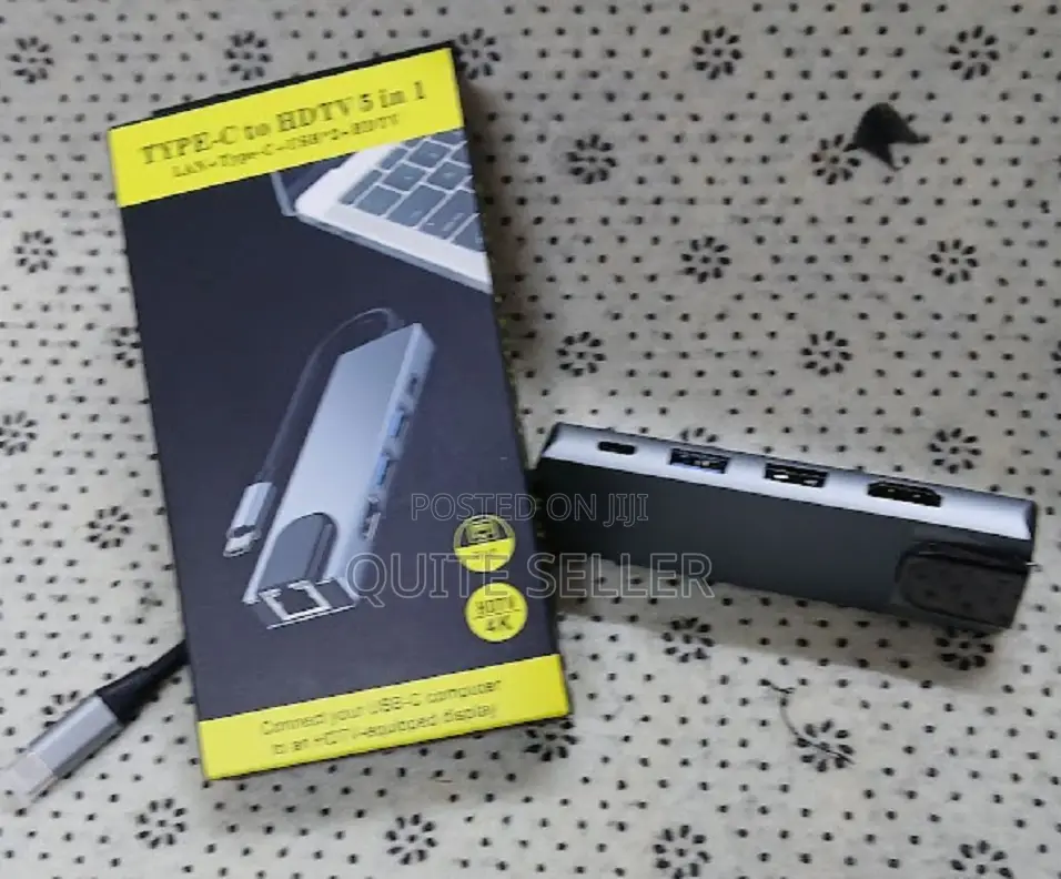 Smart Type C to HDTV Convertor 8 in 1 Multi Convertor Usb Hub