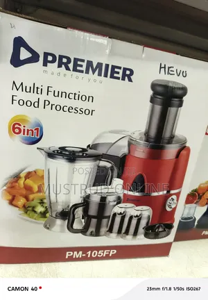 Premier 6 in 1 Multi Function Food Processor