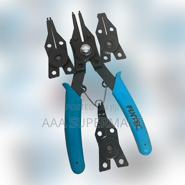Fhcps05 4 Pcs Circlip Pliers Set - 6'' Fixtec