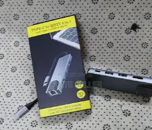 8 in 1 Multi Convertor Usb Hub Type C to HDTV Convertor 8 in 1