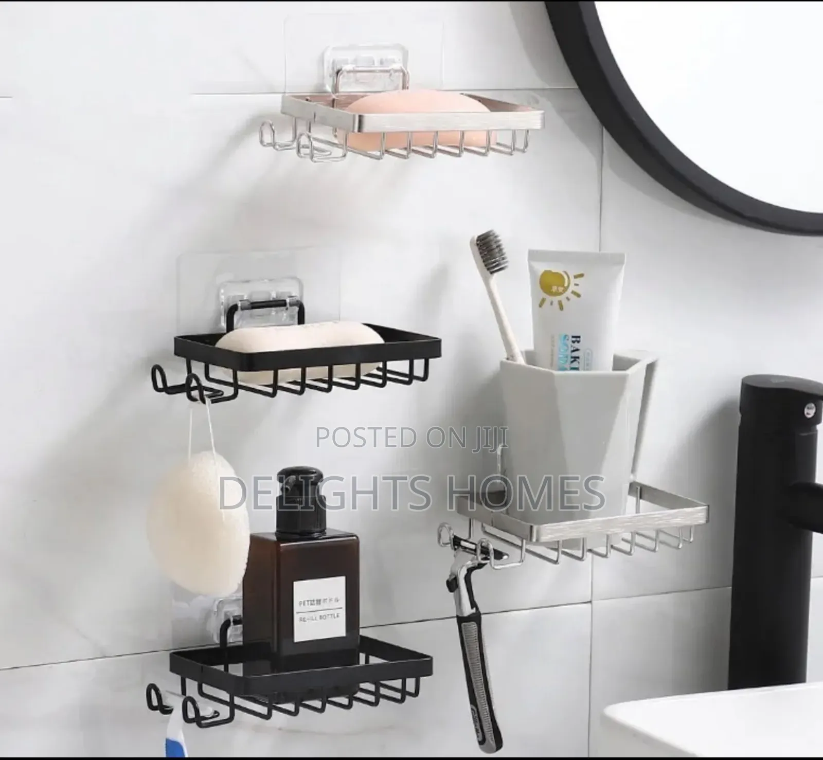 Wall Mounted Stainless Steel Soap Dish_car