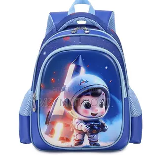 Vibrant 3d Cartoon Design School Backpack for Preschool