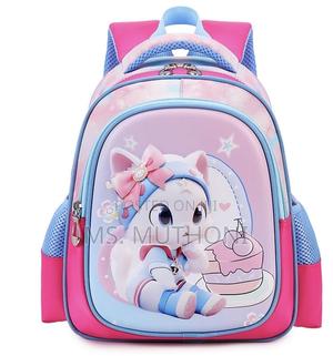 Vibrant 3d Cartoon Design School Backpack for Preschool - thumbnail 2