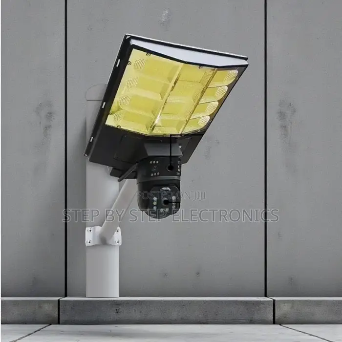 Smart Home Security 4g Multiple Lens Solar Camera + Solar Street Light