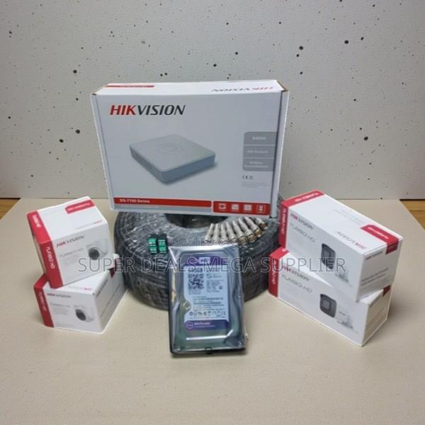Hikvision 4 Camera 1080p Hd CCTV Kit With Smartphone Remote Monitoring