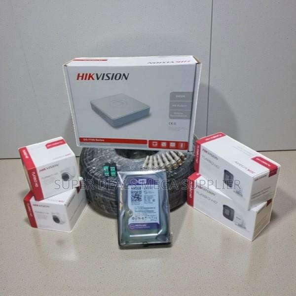 Hikvision 4 CCTV Cameras 1080p Hd Kit Easy Installation Indoor Outdoor