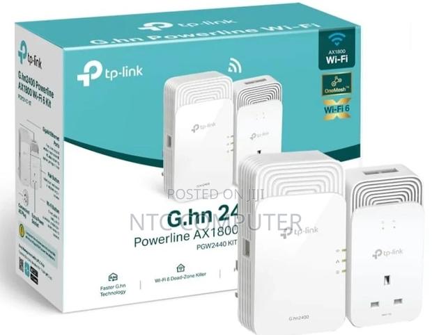 Tp-Link Pgw2440 Kit G.Hn2400 Powerline Ax1800 Wi-Fi 6 Kit