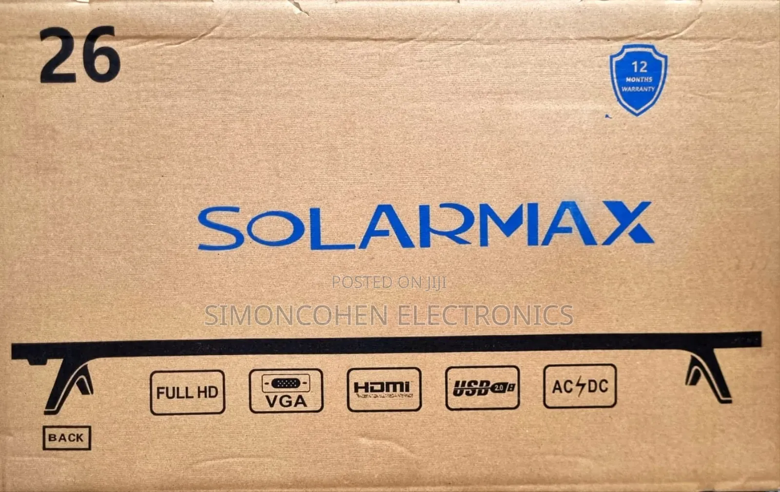 Solarmax 26" Digital Tv