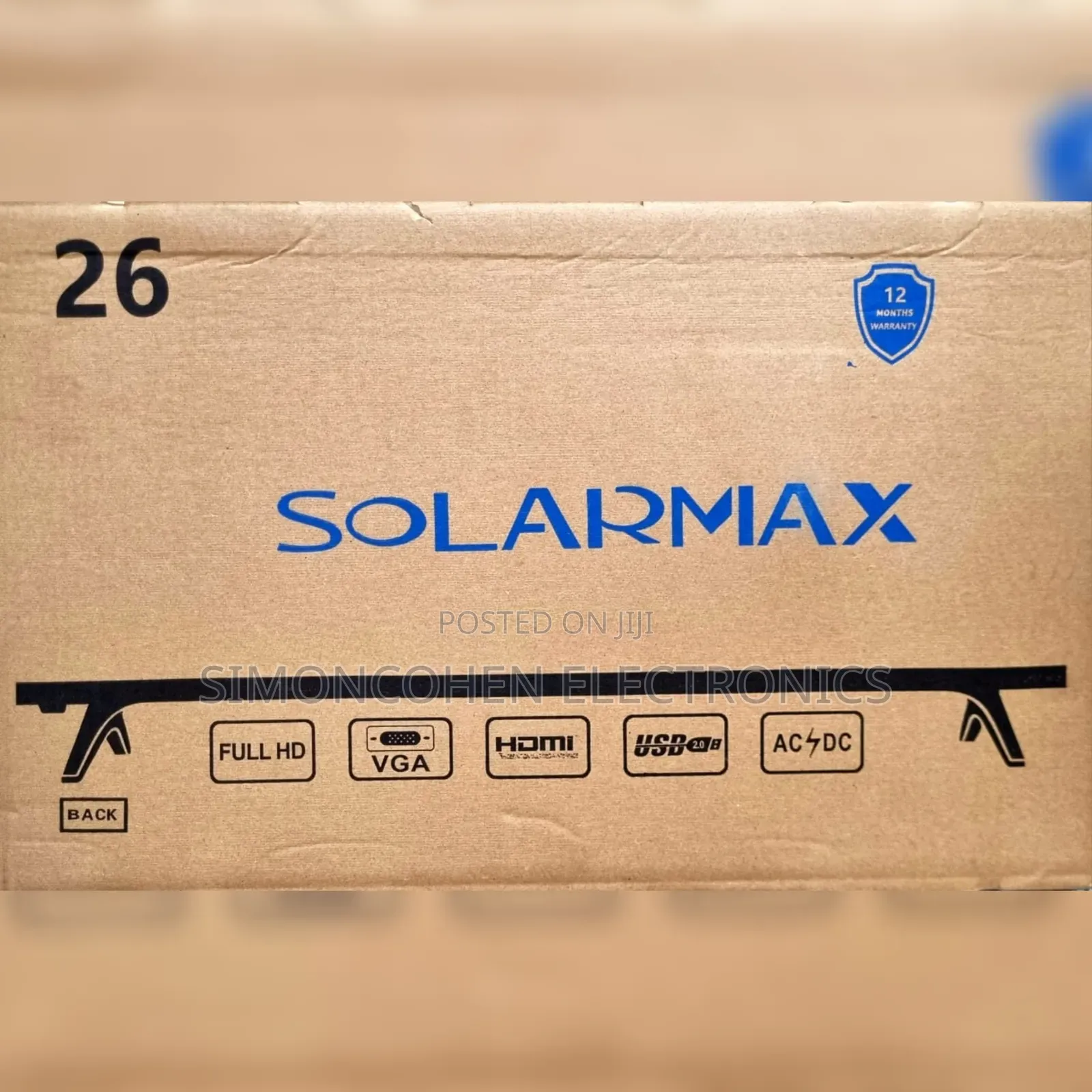 Solarmax 26" Digital Tv