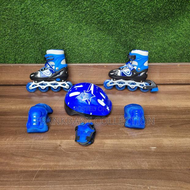 Kid-Friendly Skates Full Set. Adjustable. - thumbnail 3