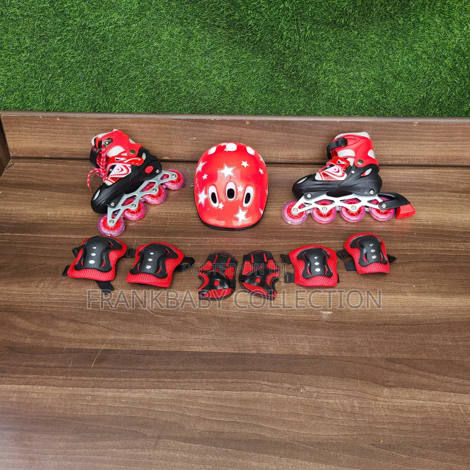 Skating Kit. Full Set Skates, Adjustable
