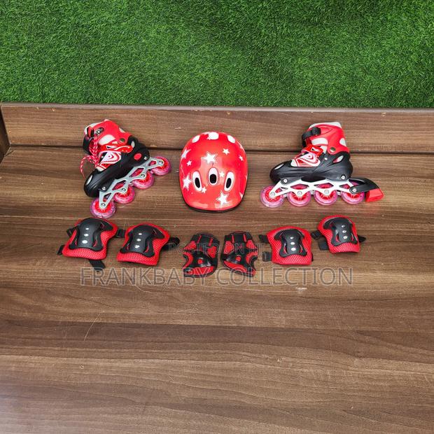 Skating Kit. Full Set Skates, Adjustable