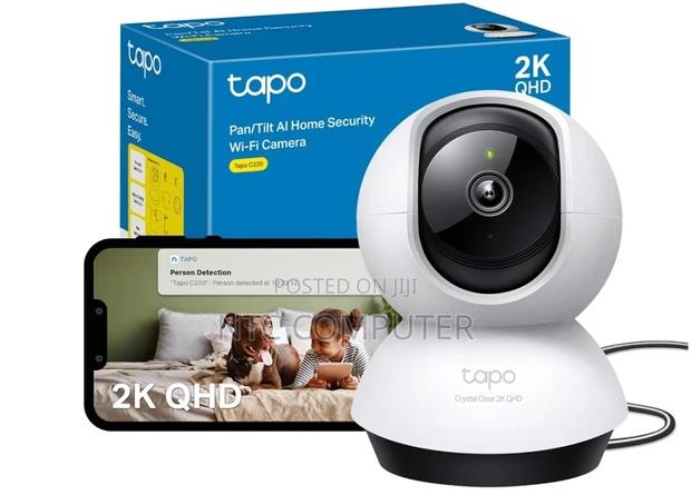 Tapo C220 Pan/Tilt Indoor Camera, Wifi Security Camera