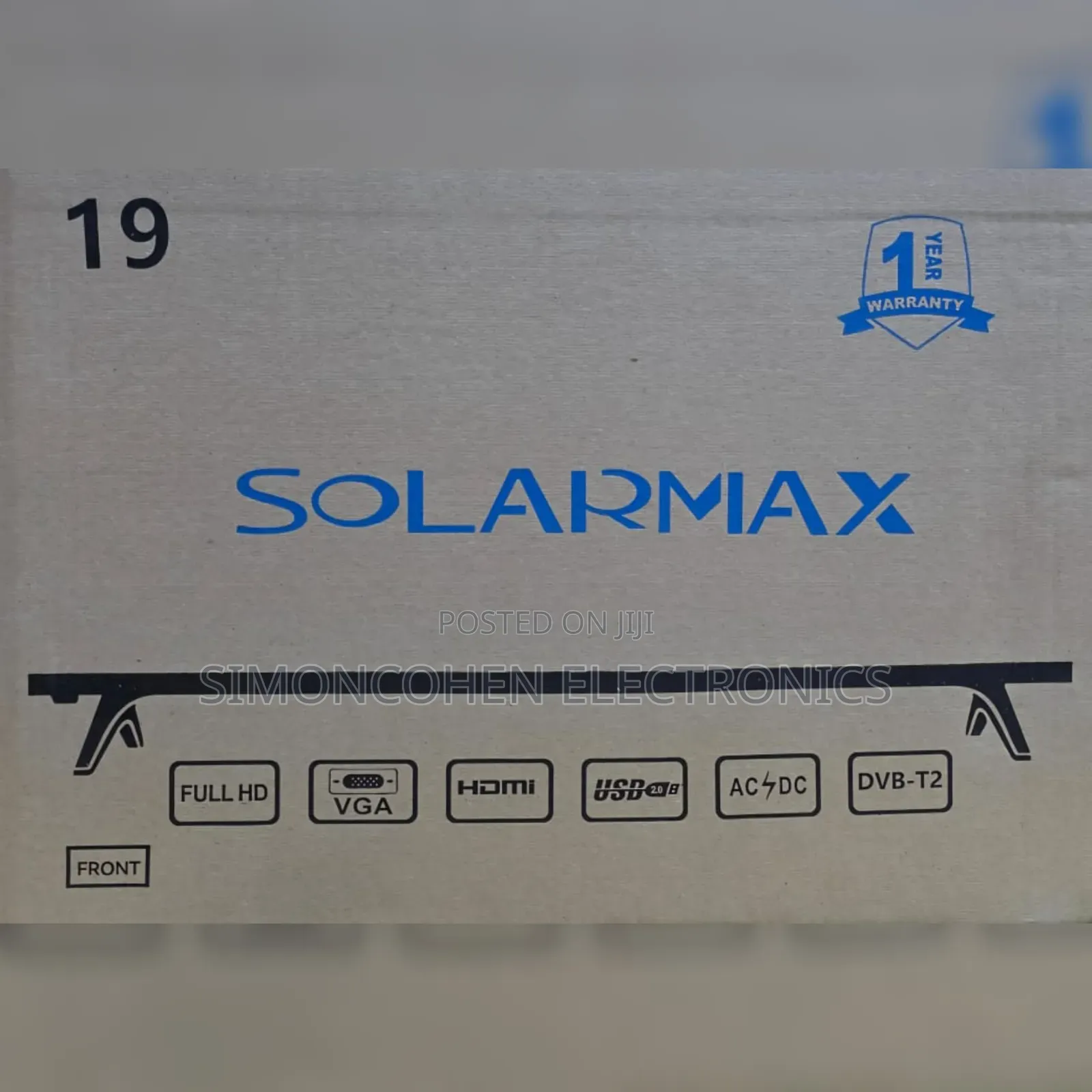 Solarmax 19" Digital Tv Ac/Dc