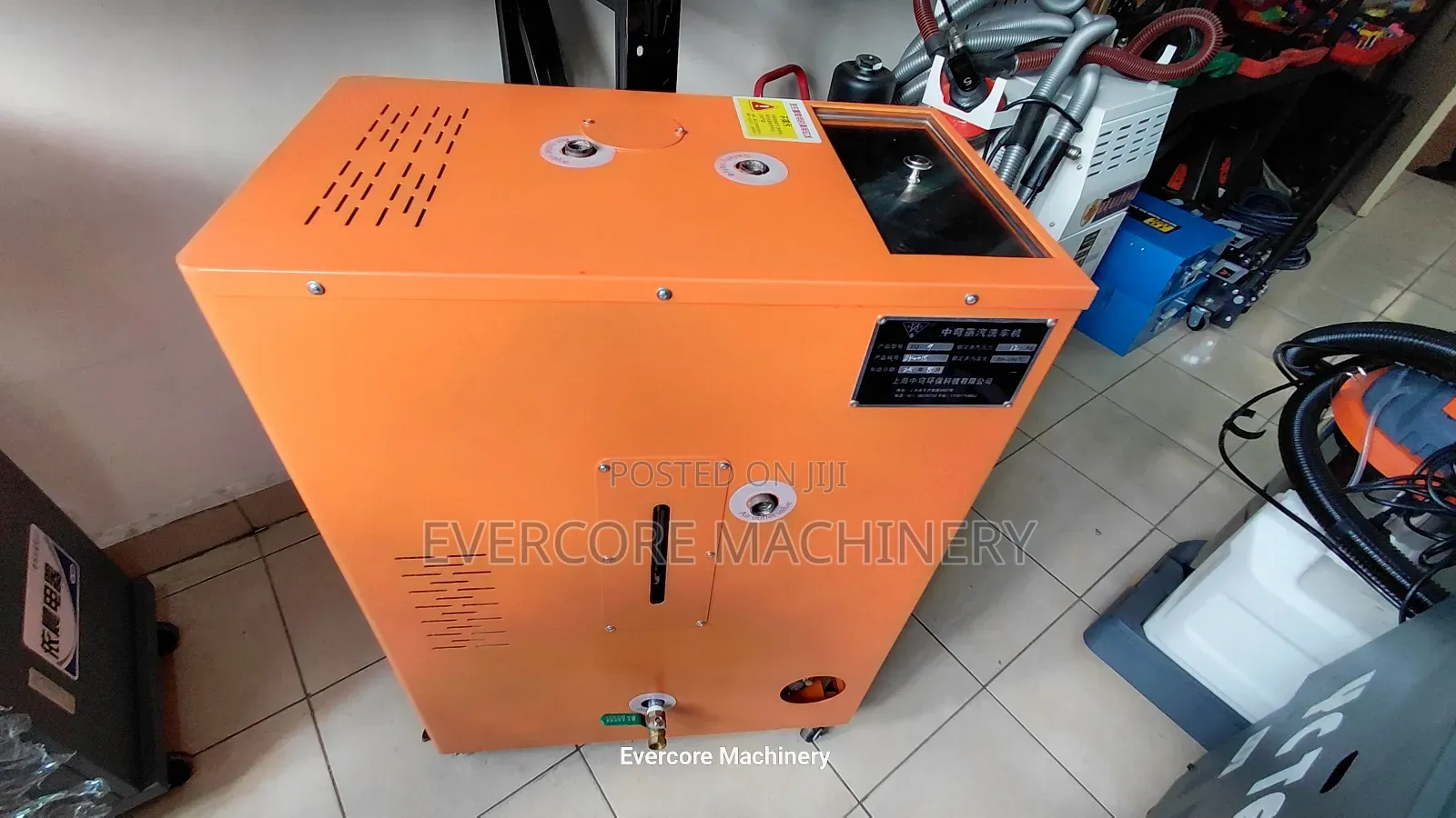 Commercial Steam Cleaning Machine Single Phase Output.
