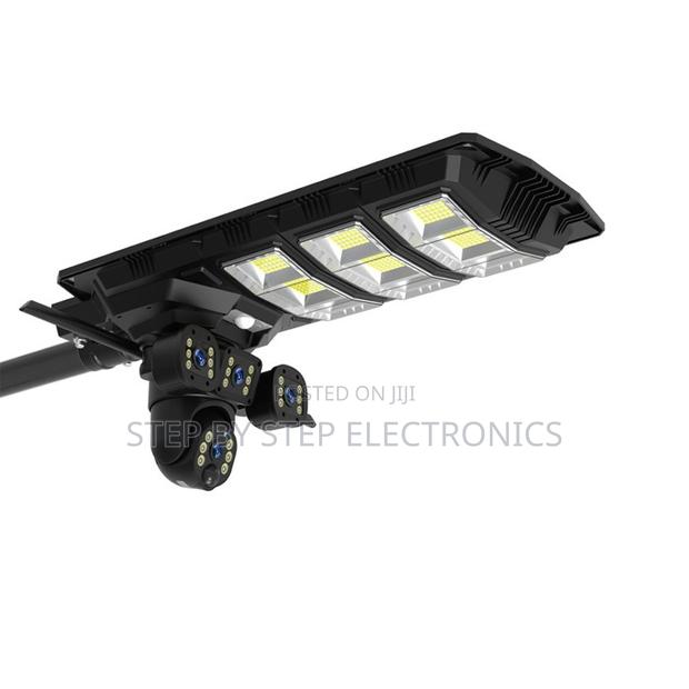 Solar CCTV Camera With Street Light Full Color Night Vision - main view