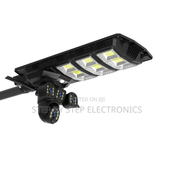 Solar CCTV Camera With Street Light Full Color Night Vision