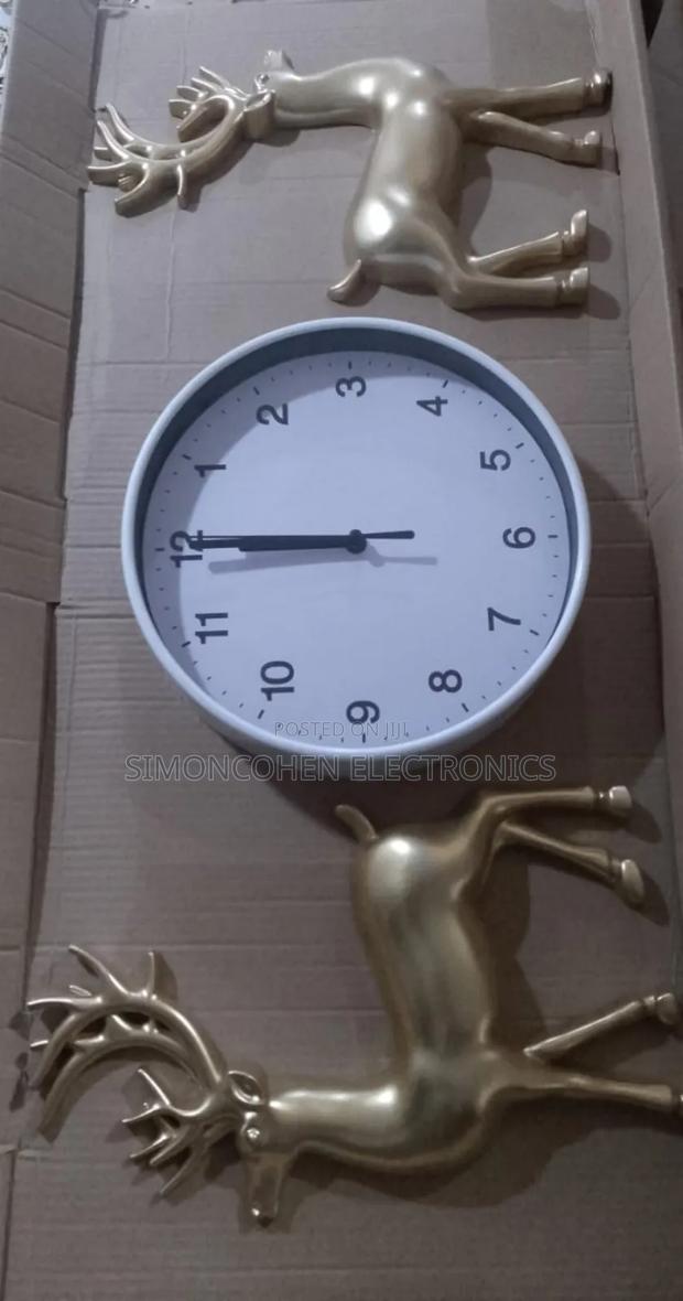 Elegant 3in1 Wall Clock Decor - thumbnail 2