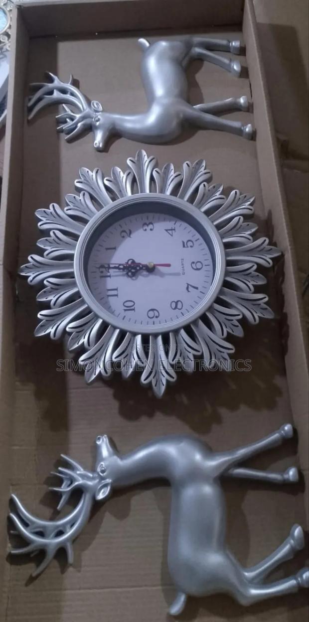 Elegant 3in1 Wall Clock Decor - thumbnail 3