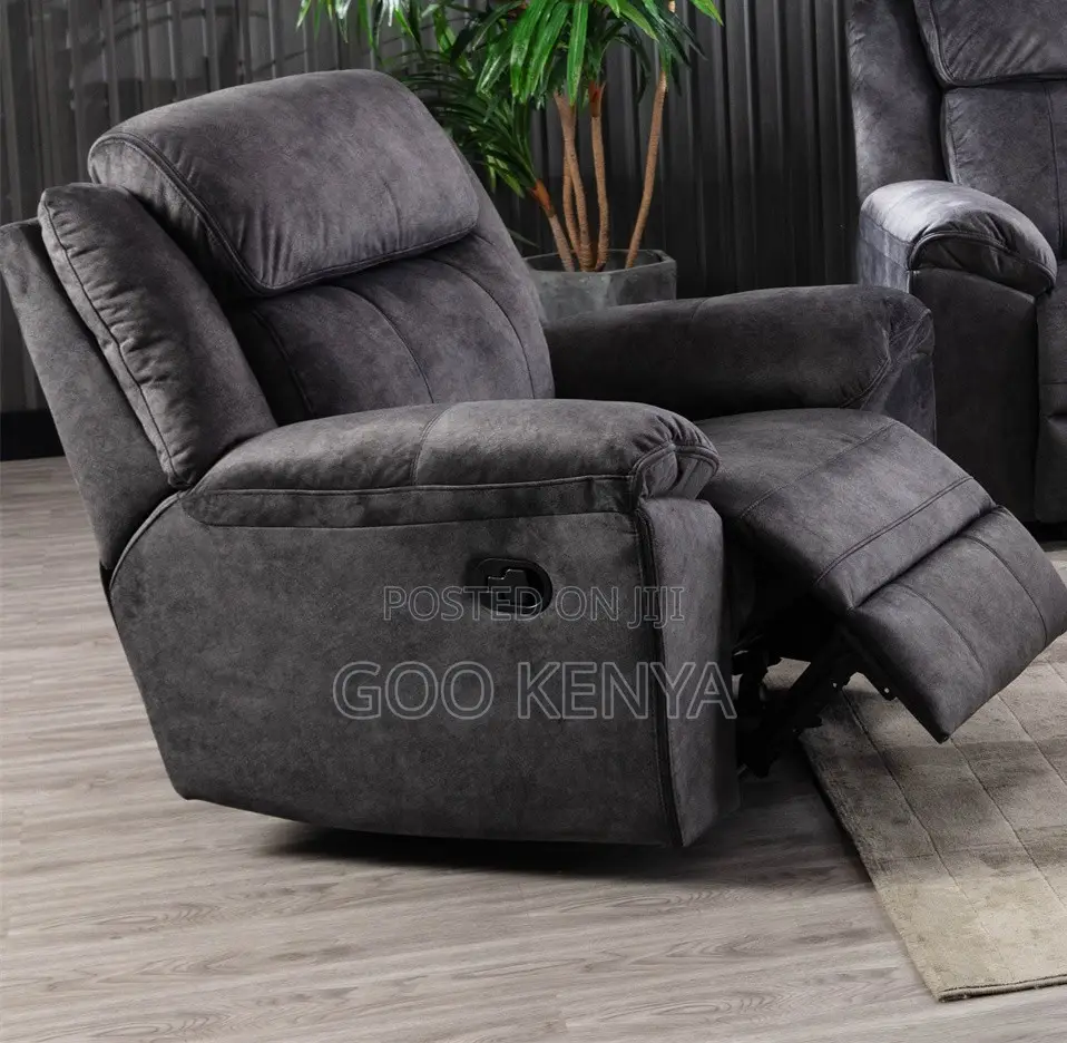Home Sofa; Primecool Modern Leather Recliner Single Sofa